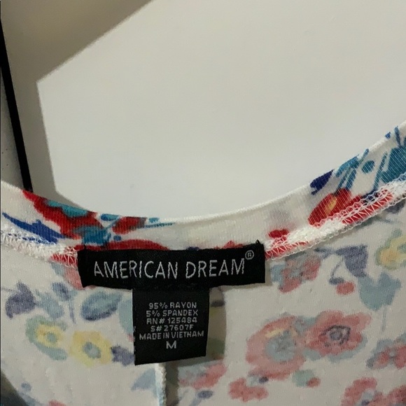 Flowered tank top - Picture 2 of 2